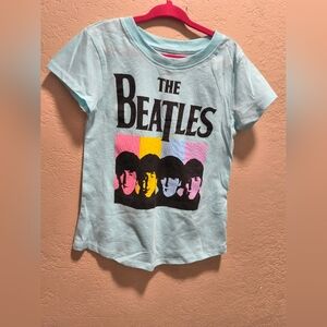 The Beatles Girls Sz 6/6x Teal T-Shirt